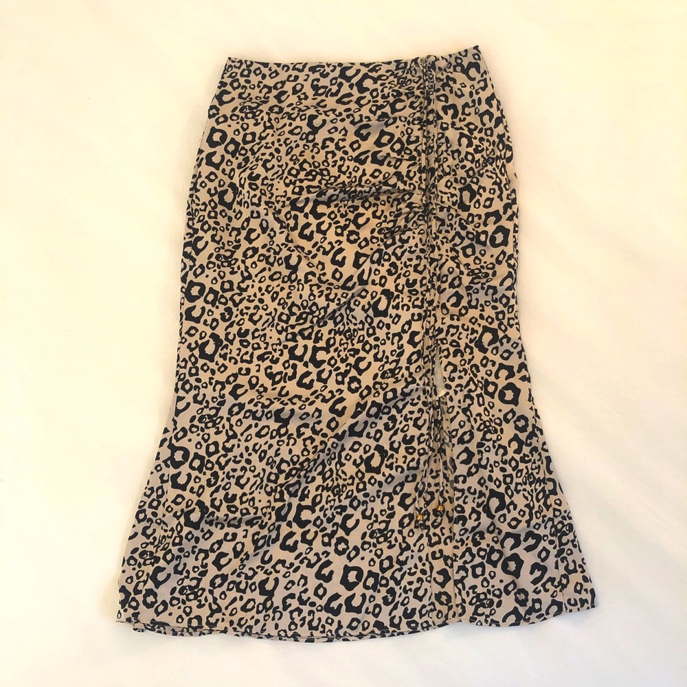 Animal Print Skirt